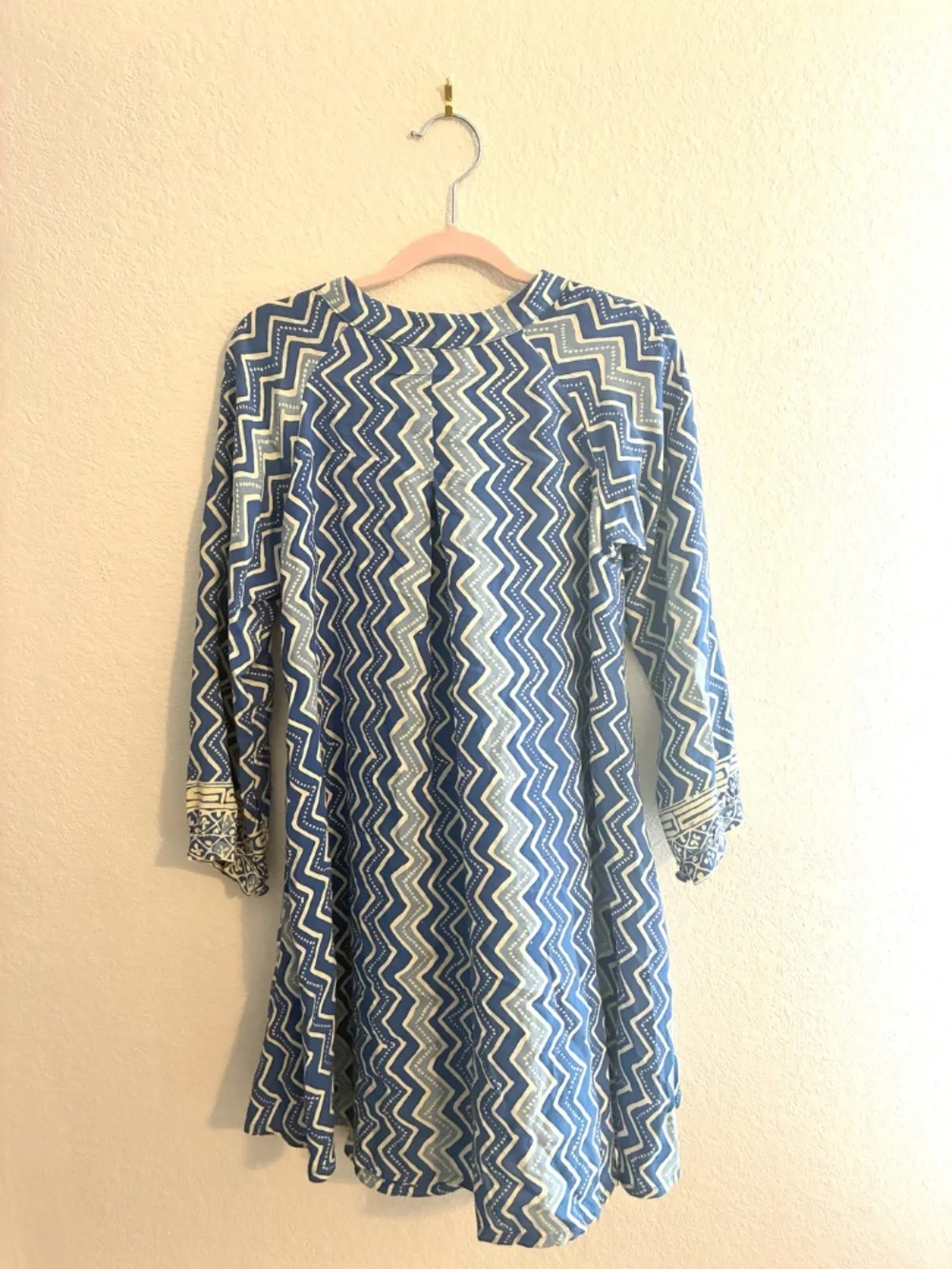 Natalie Martin Kids Blue Boho Dress | Kids Large